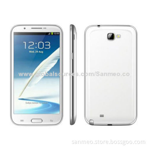 Smartphones with 5.7-inch HD IPS, Android OS, MT6589-1.2GHz Quad-core, 1GB RAM/8GB ROM